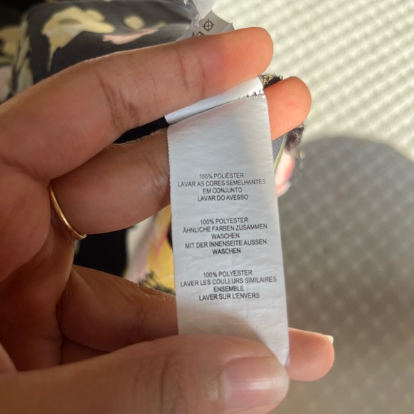 Atmosphere Black Floral Mini Dress - Picture 6 of 6